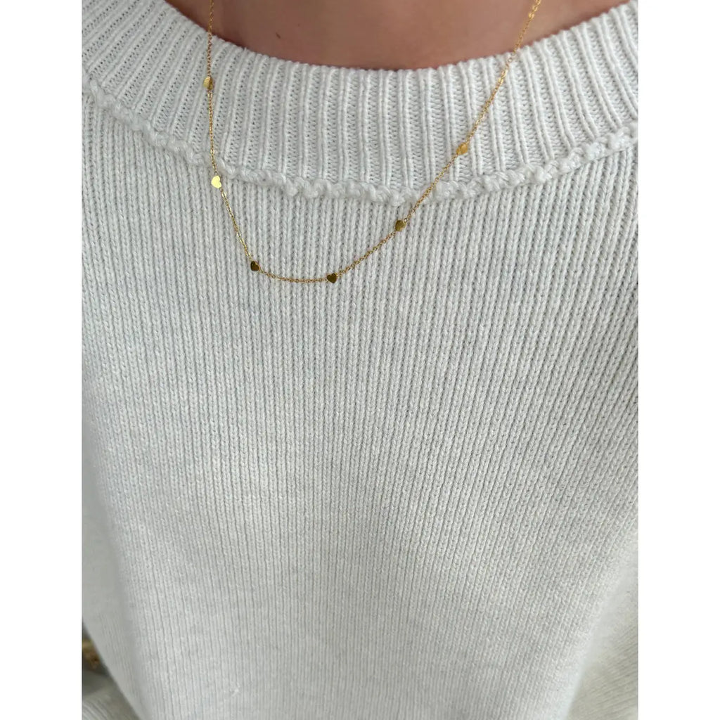 Dainty Heart Necklace Elevated Faith