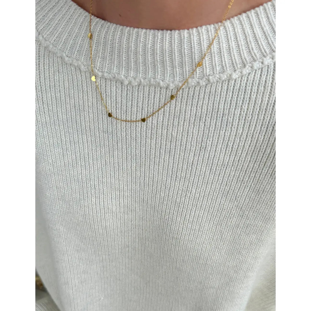Dainty Heart Necklace Elevated Faith