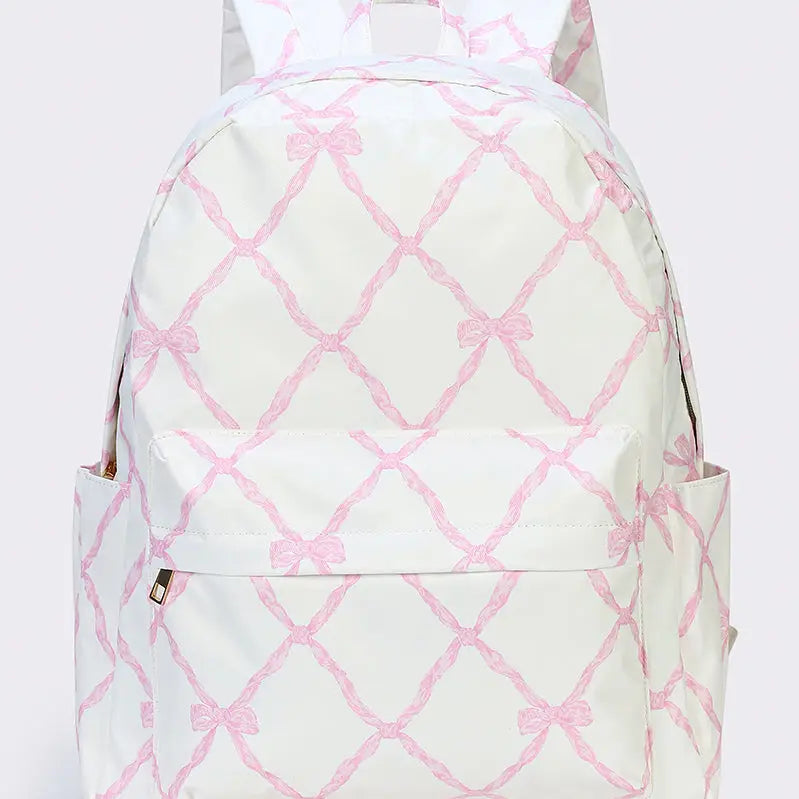 Printed Backpack