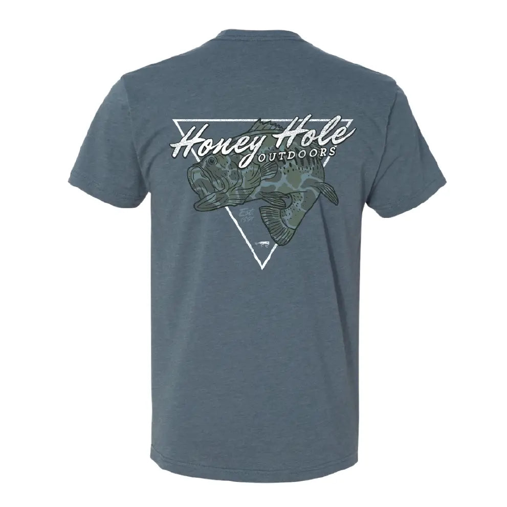 SPOT THE BASS TEE BY HONEY HOLE