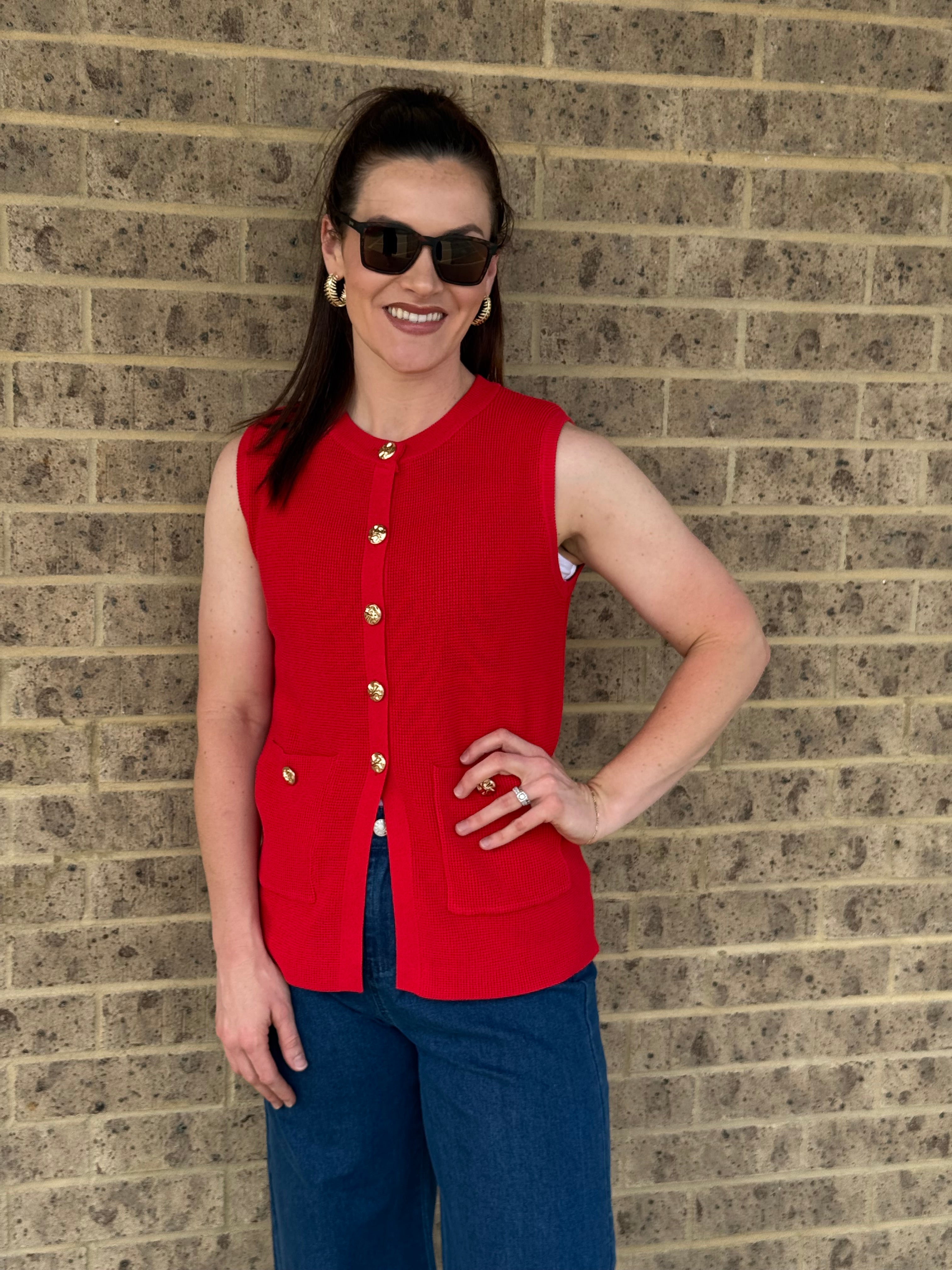 Reality Check Sweater Vest