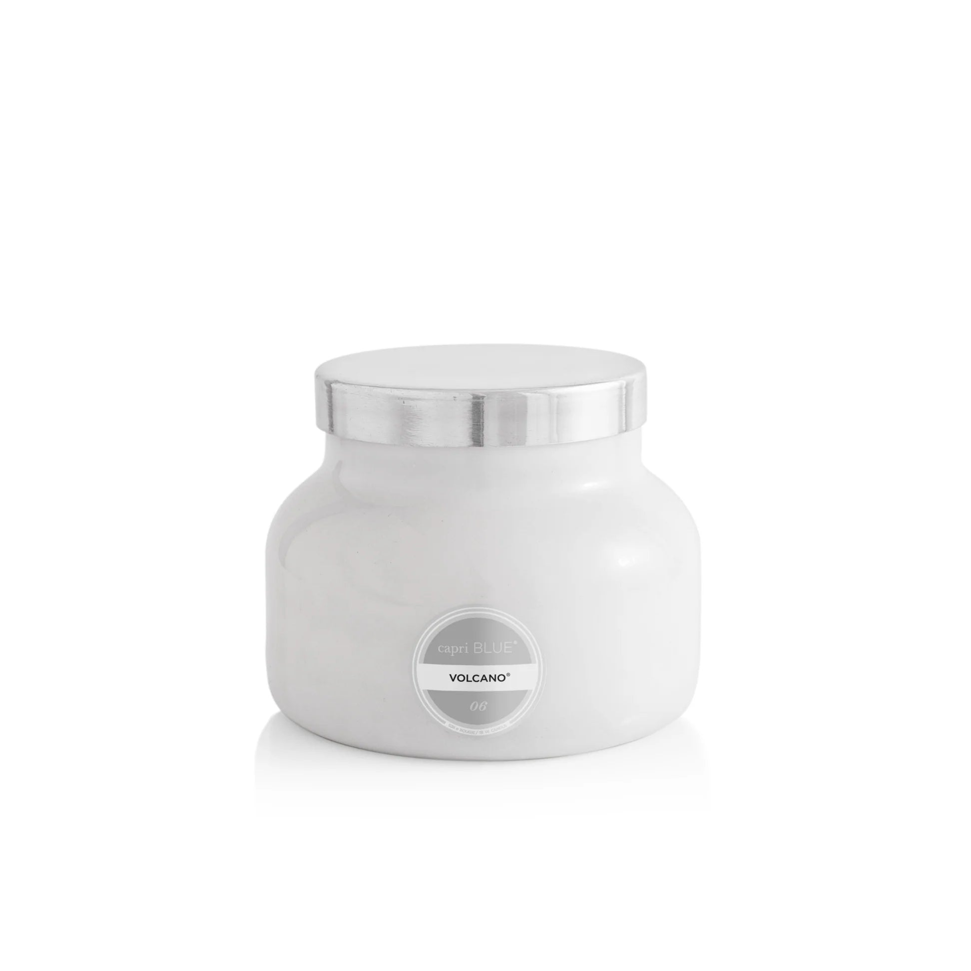 19 oz White Signature Jar- Volcano