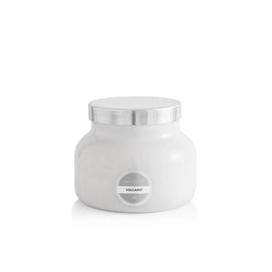 19 oz White Signature Jar- Volcano