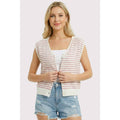 Kelly Striped Sweater Vest