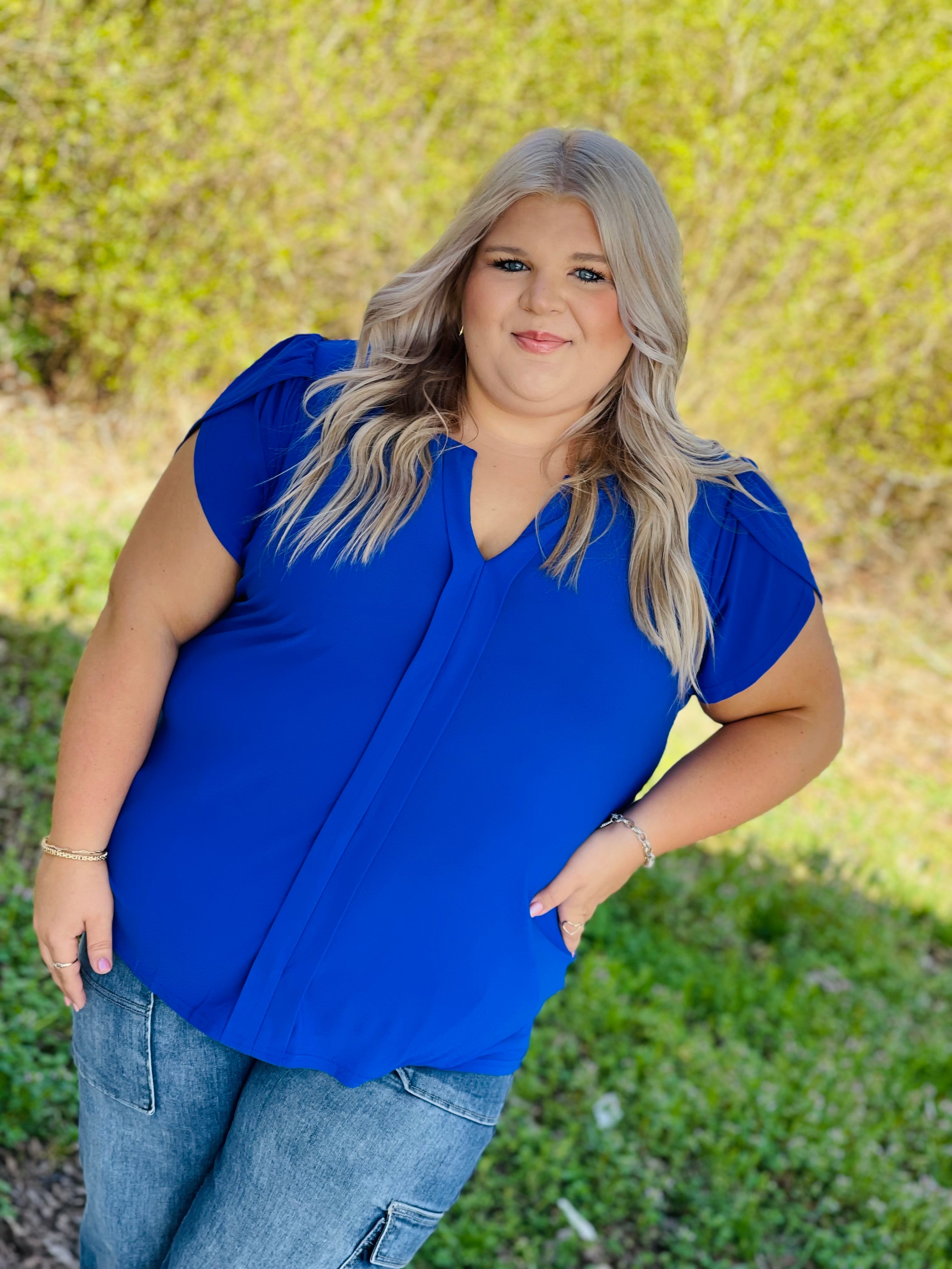 Rynlee Drape Sleeve Top
