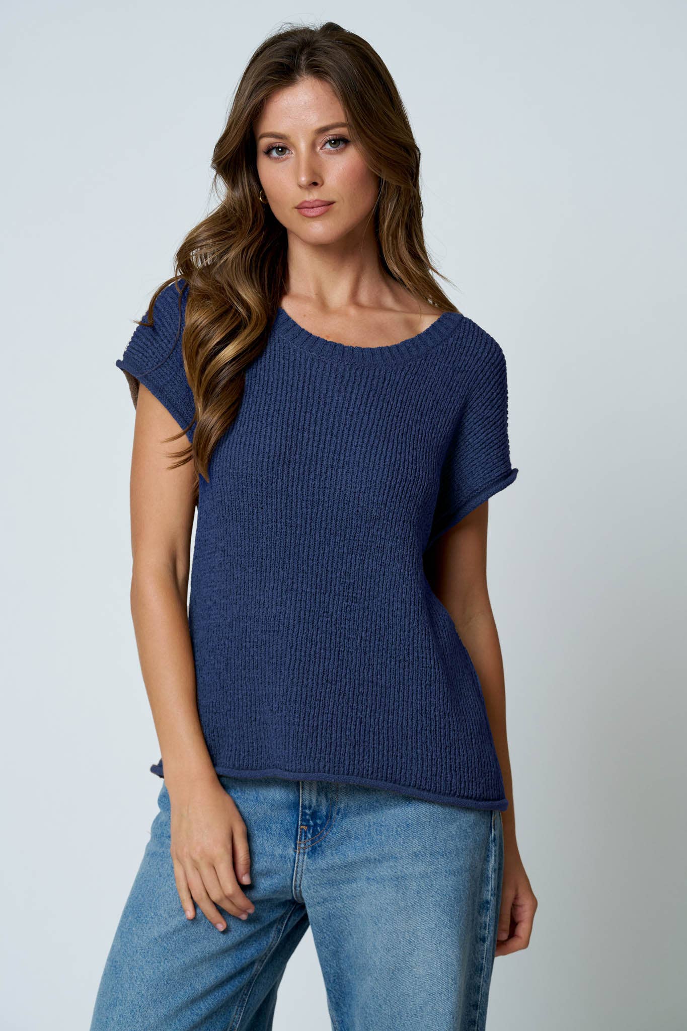 Penny Crew Neck Sweater Top