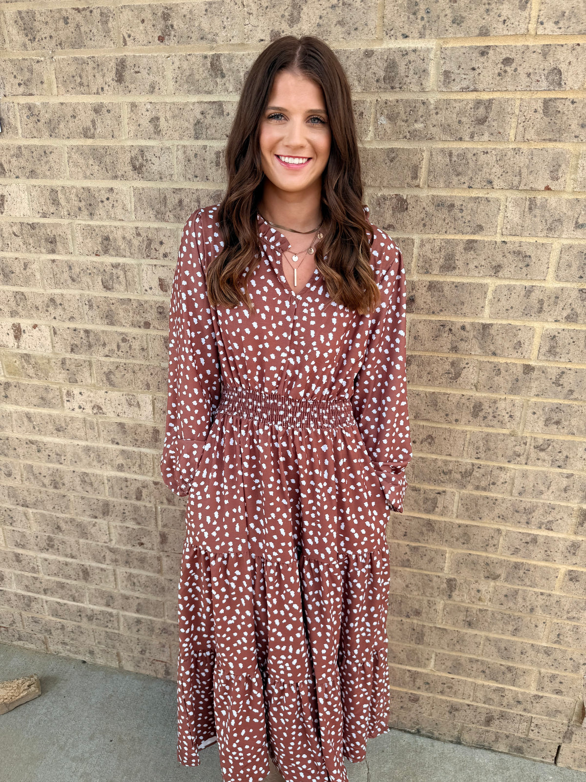 Baylin Print Dress