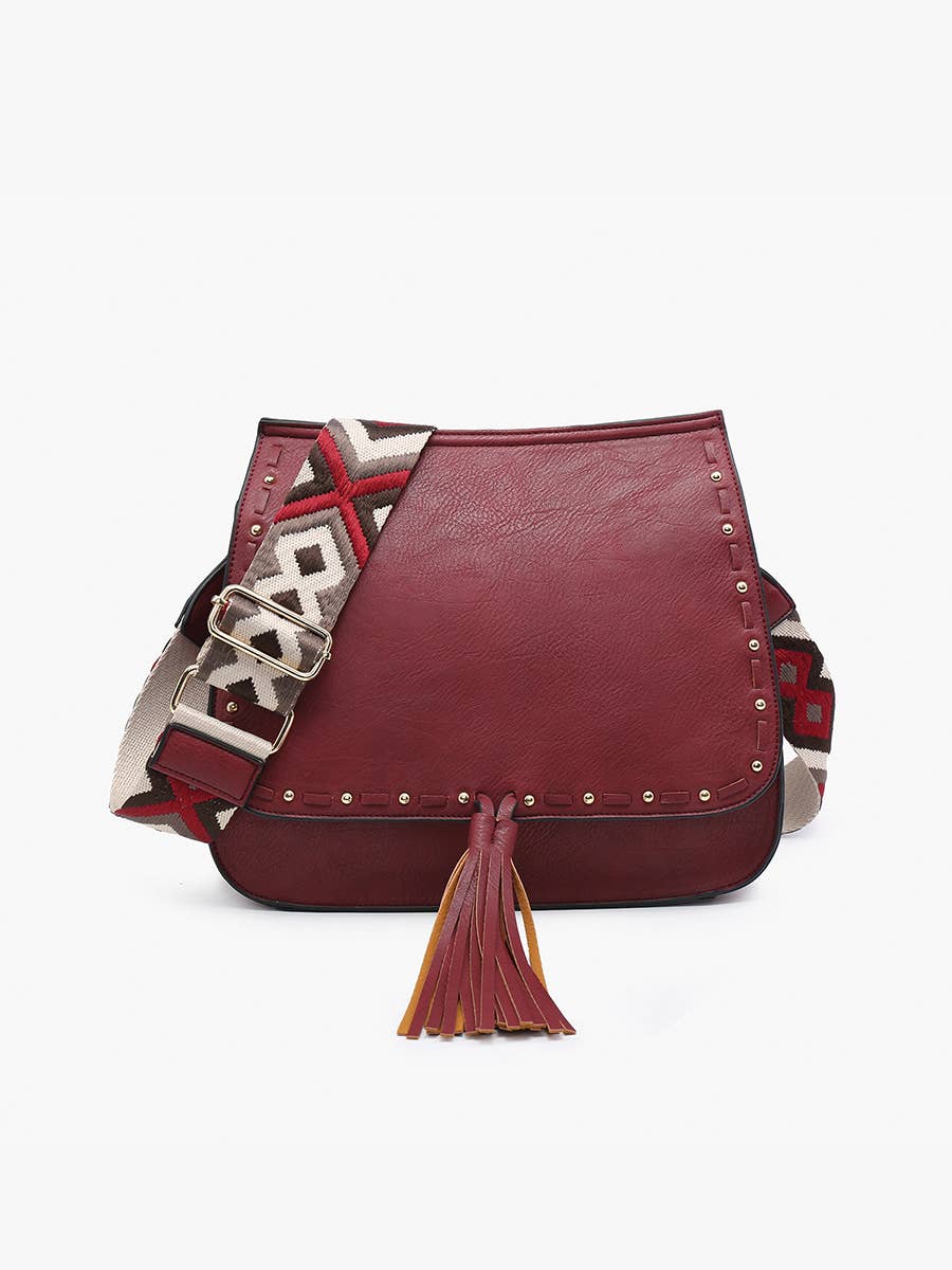 M1970 Bailey Crossbody with Print Contrast Strap
