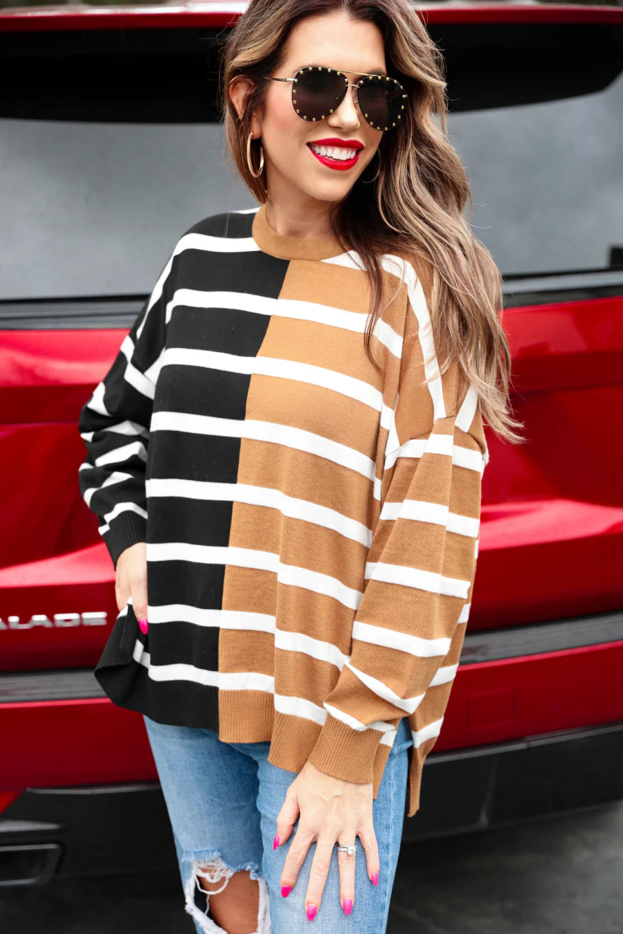 Parker Striped Sweater