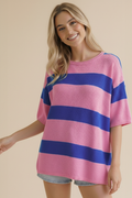 Madi Striped Sweater Top
