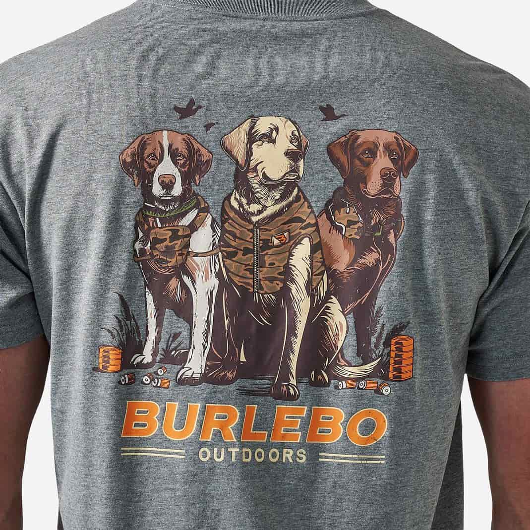 Burlebo Camo Duck Dogs Tee