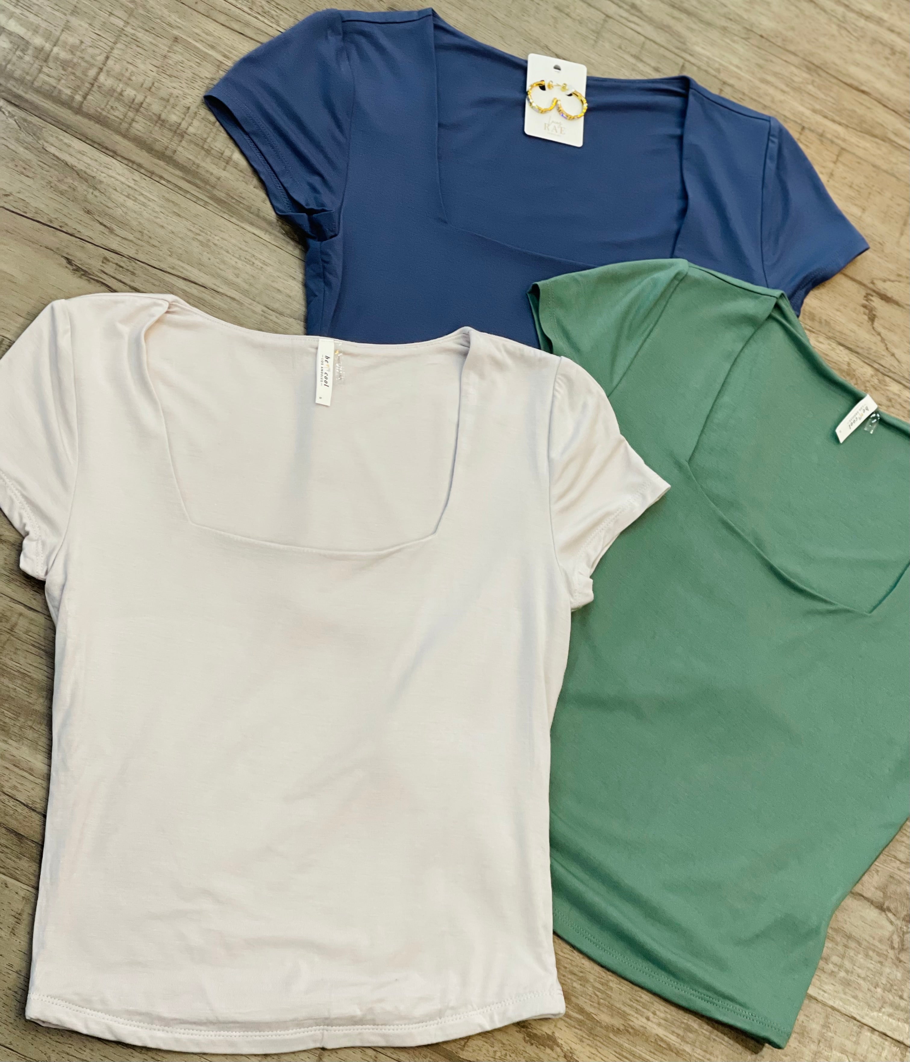 Classic Square Neck Tee