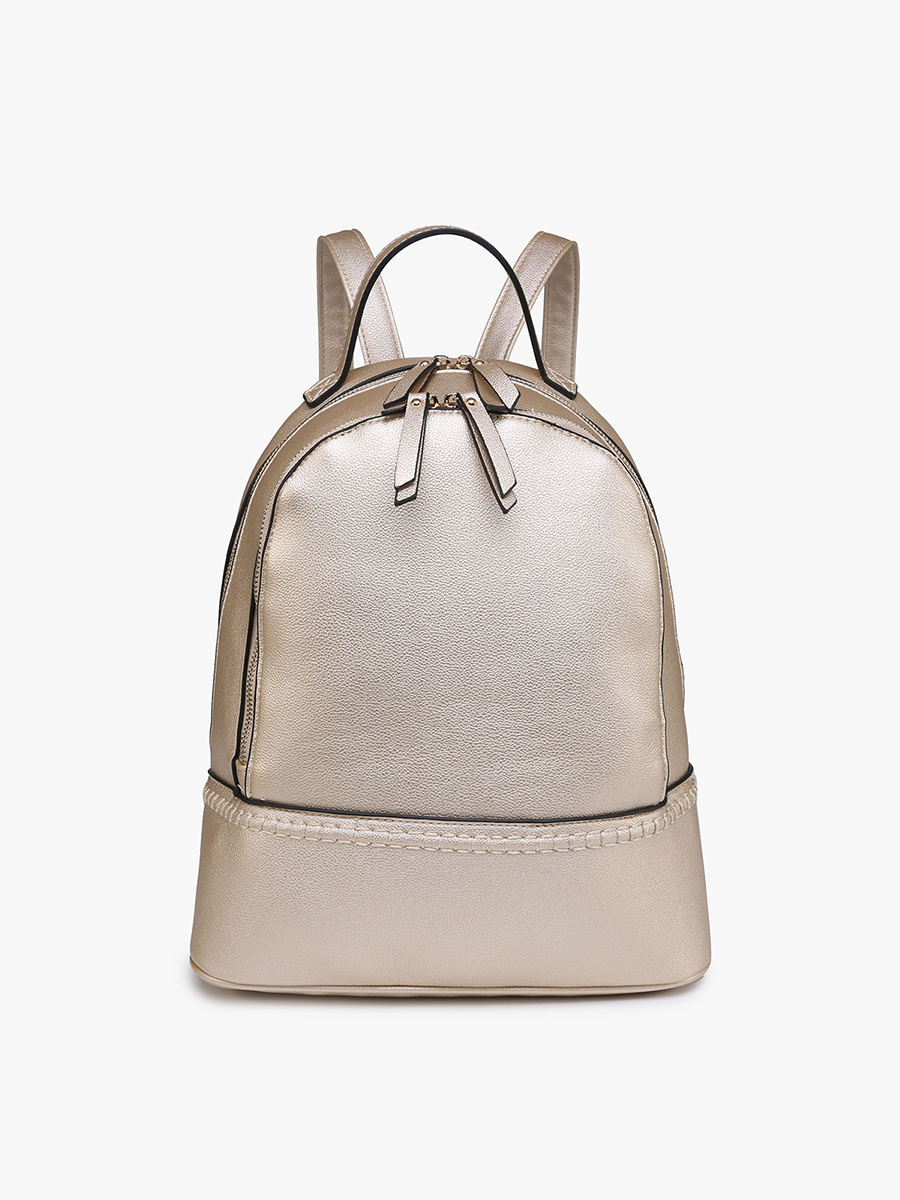 Marty 2 Compartment Backpack w/ Stitch Detail