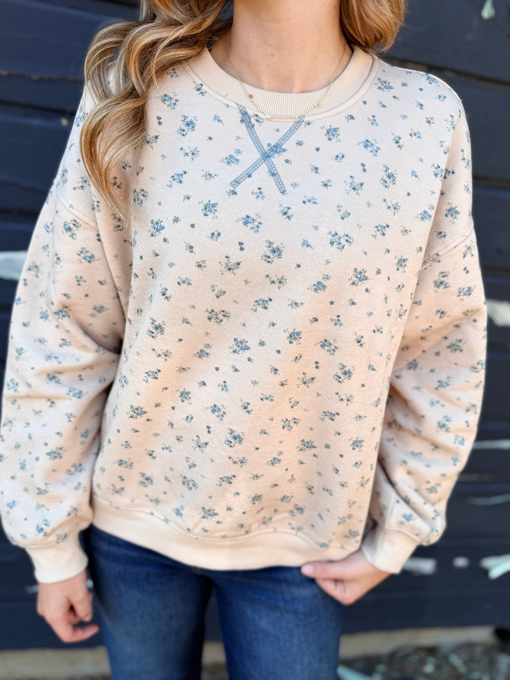 Payton Floral Crewneck
