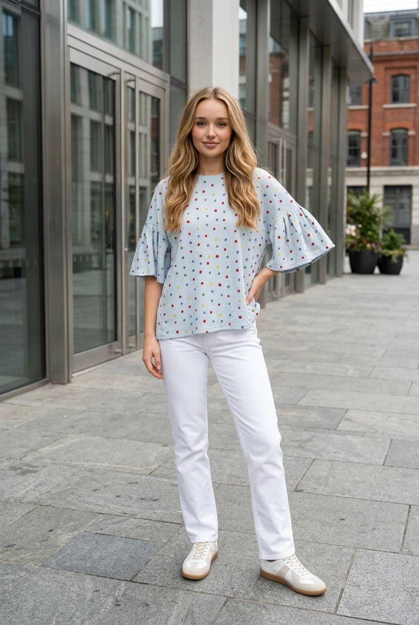 Celebration Polka Dot Top
