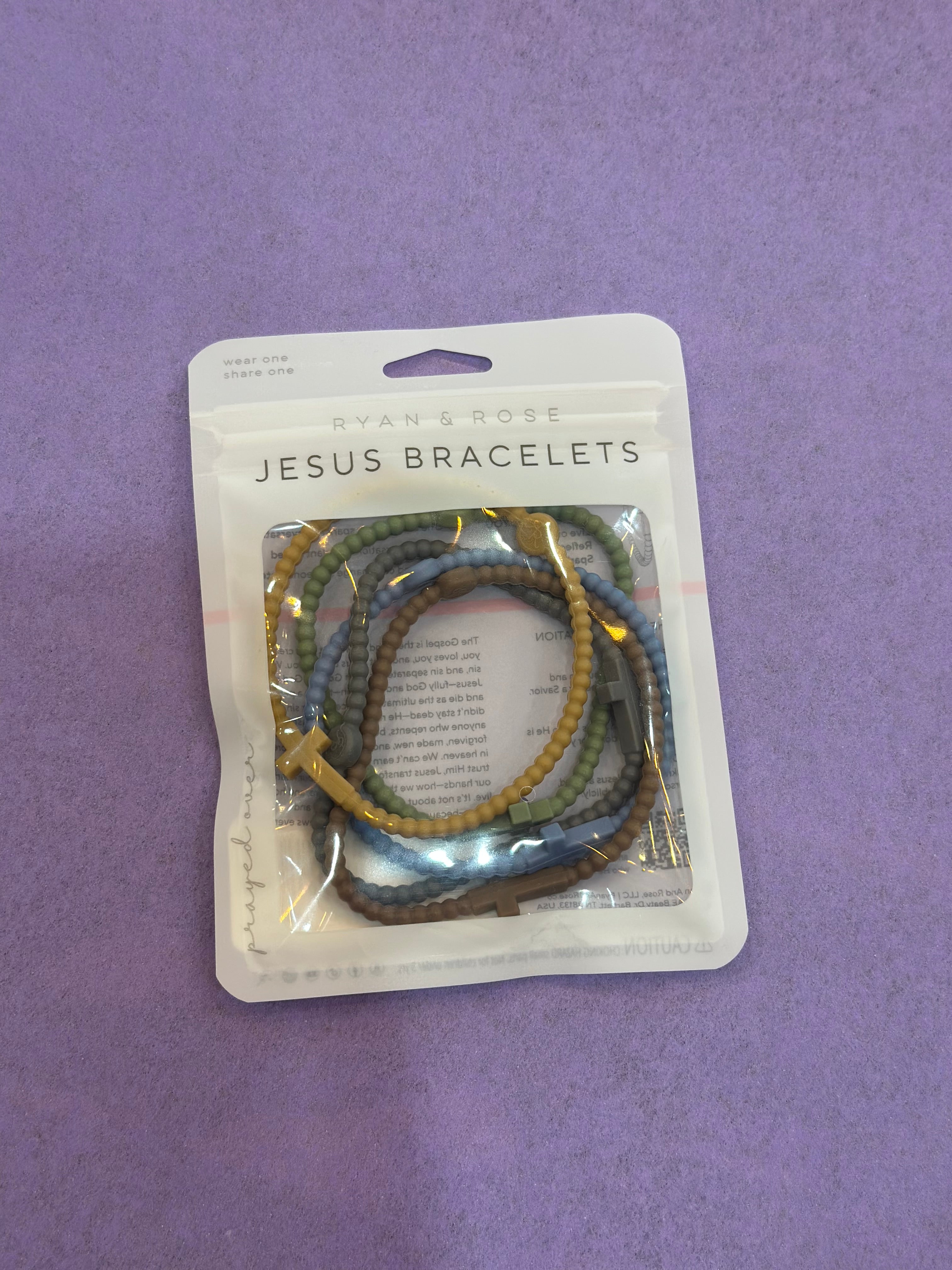 Silicone Jesus Bracelets