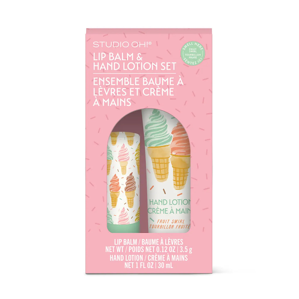 Cool & Creamy Lip Balm & Hand Lotion Set
