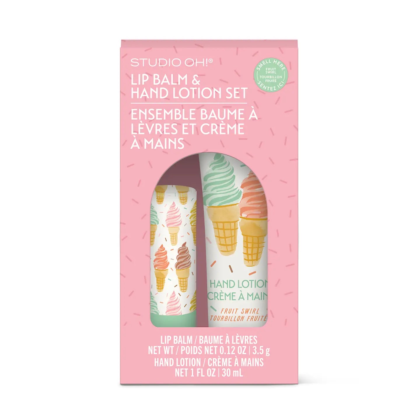 Cool & Creamy Lip Balm & Hand Lotion Set