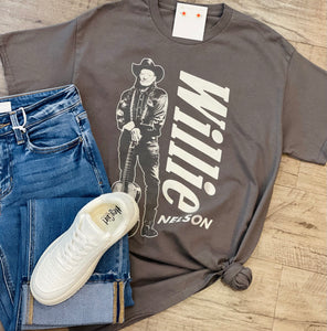 WILLIE NELSON THRIFTED TEE