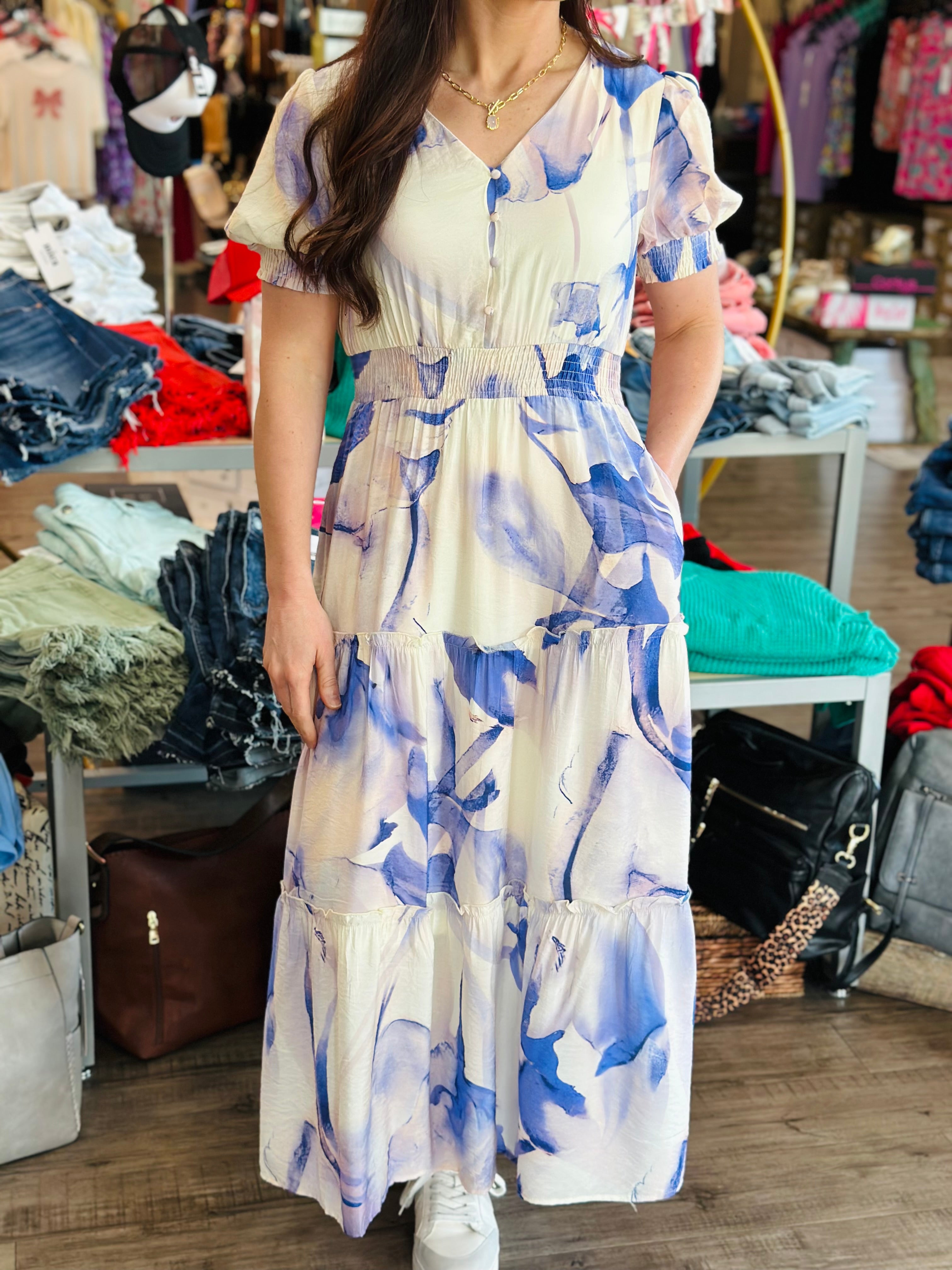 Summer Vacay Printed Dress
