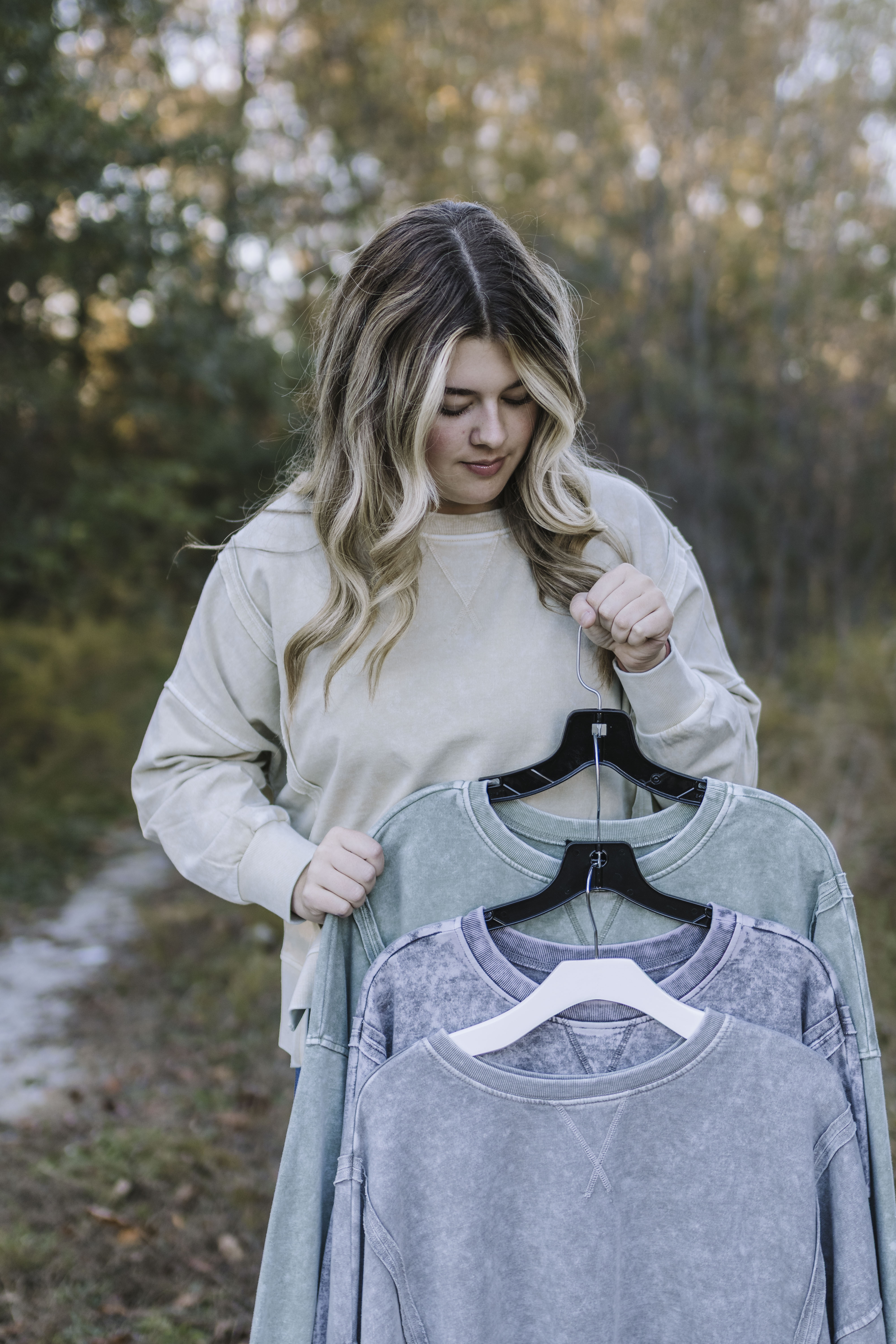 Isabel Mineral Wash Crewneck DB