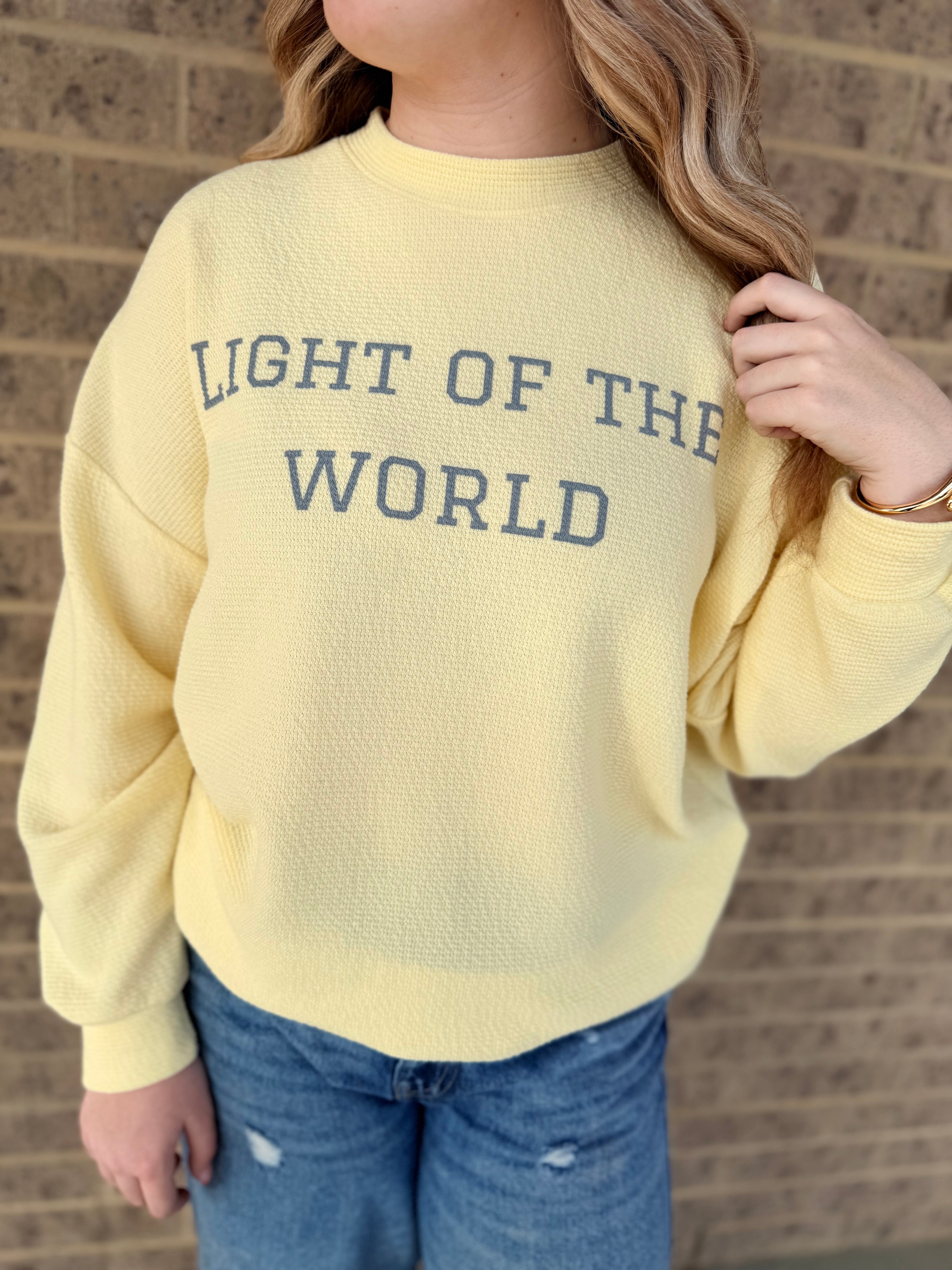 Light Of The World Cloud Knit