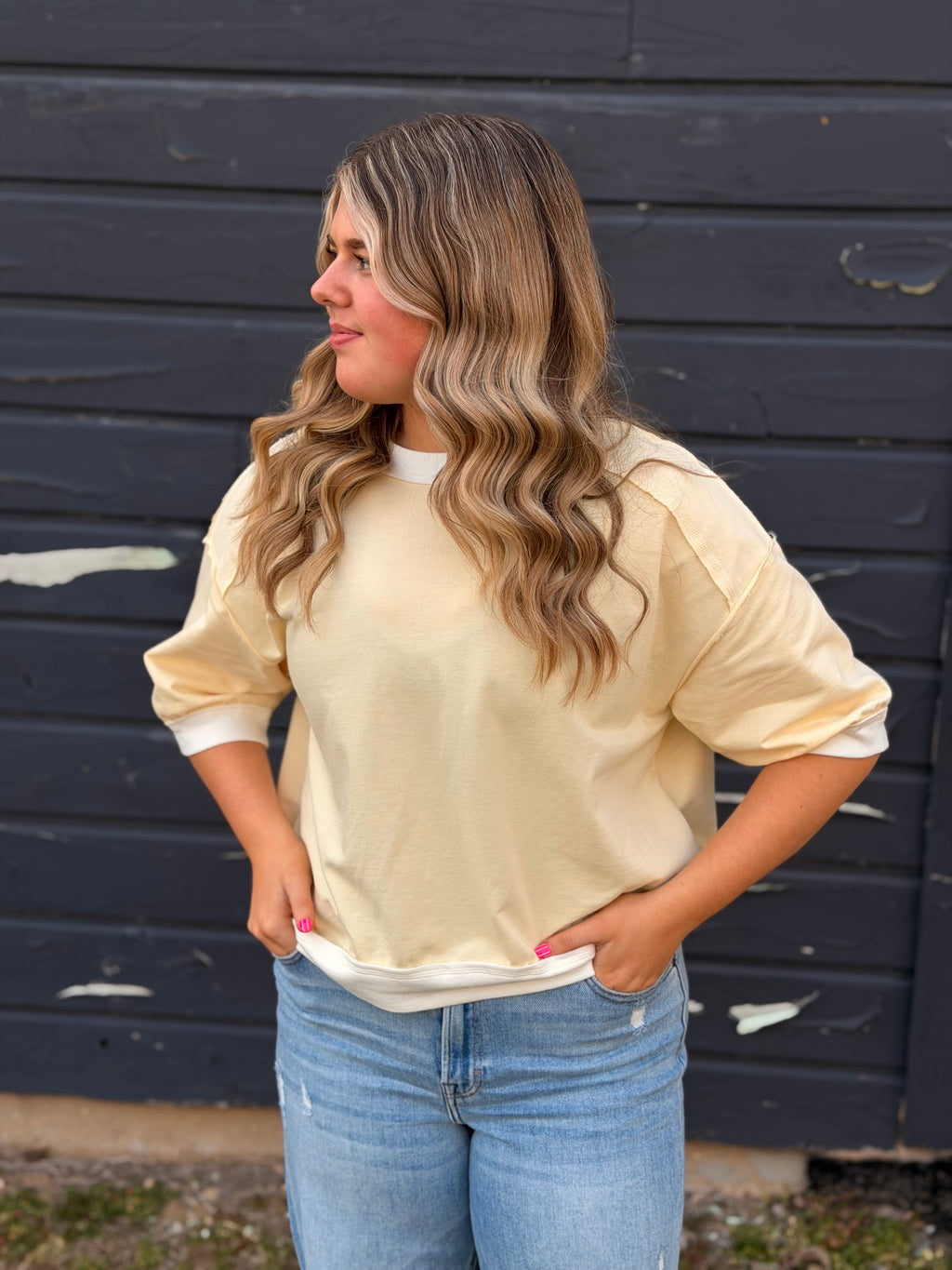 Off Duty Icon Raglan Top