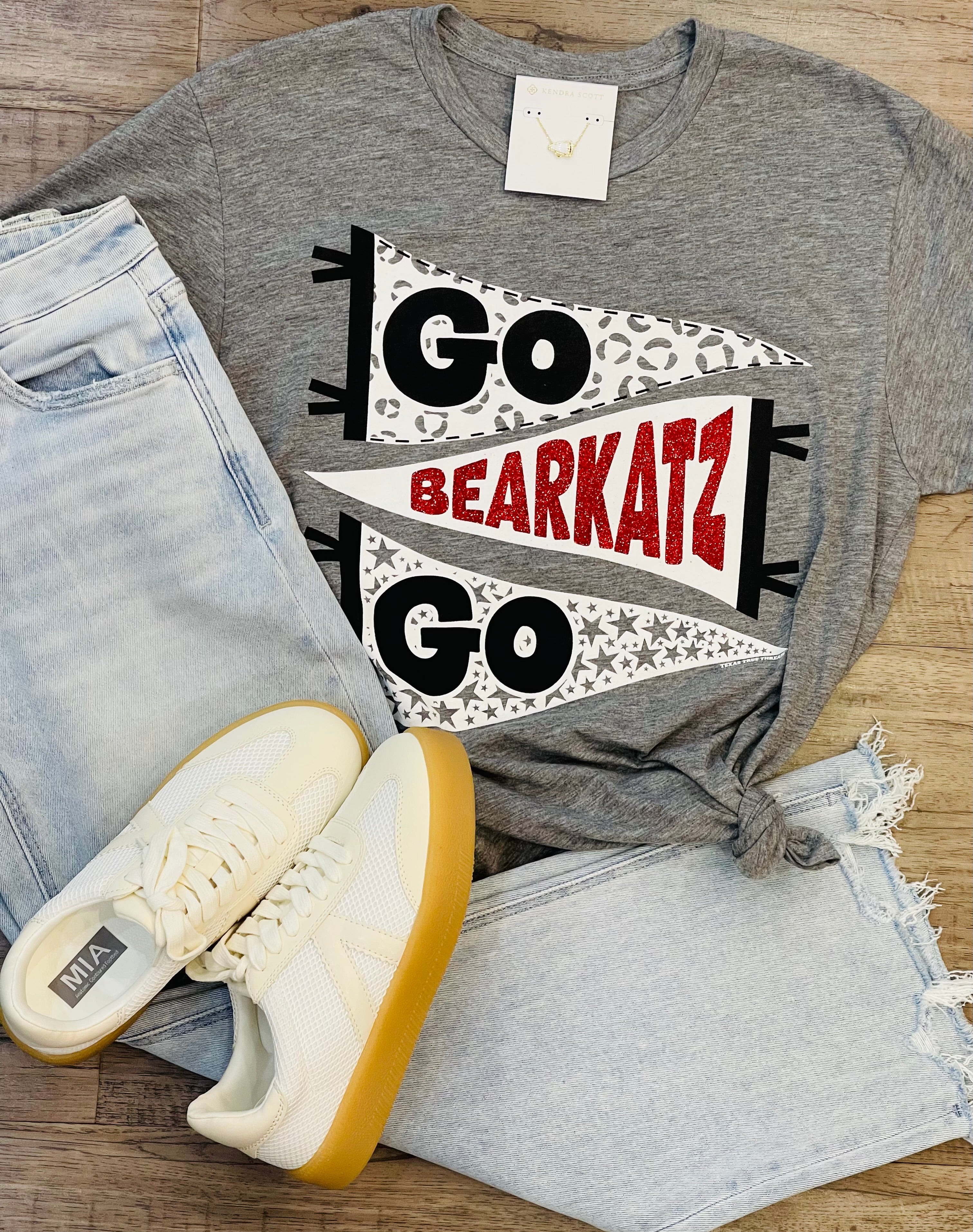 Bearkatz Glitter Mascot Tee