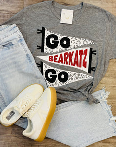 Bearkatz Glitter Mascot Tee
