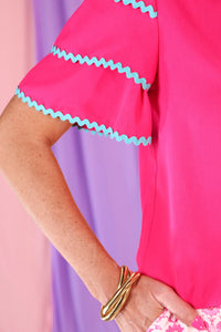 Carissa Ric Rac Top