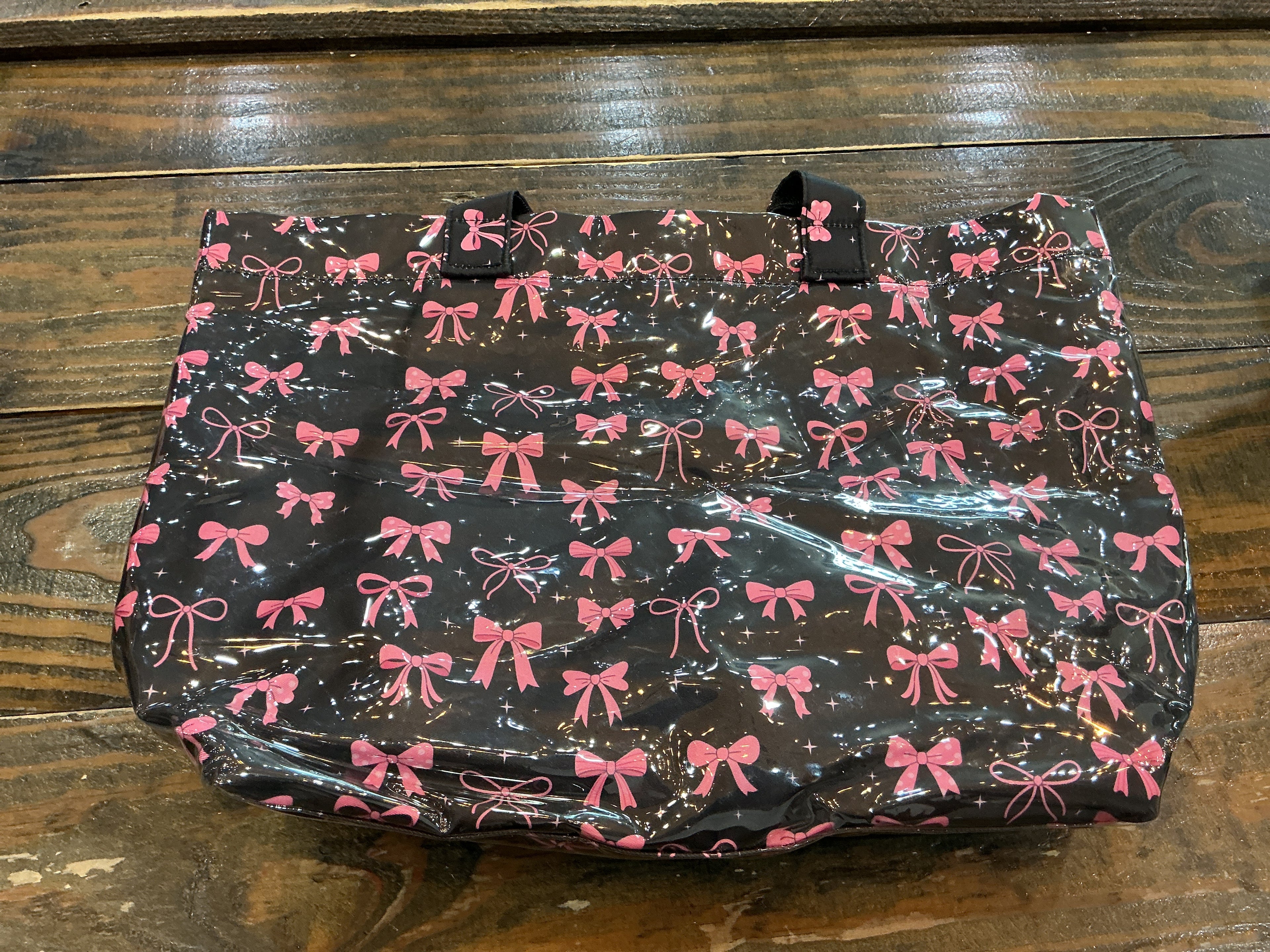Pink Bow Tote Bag