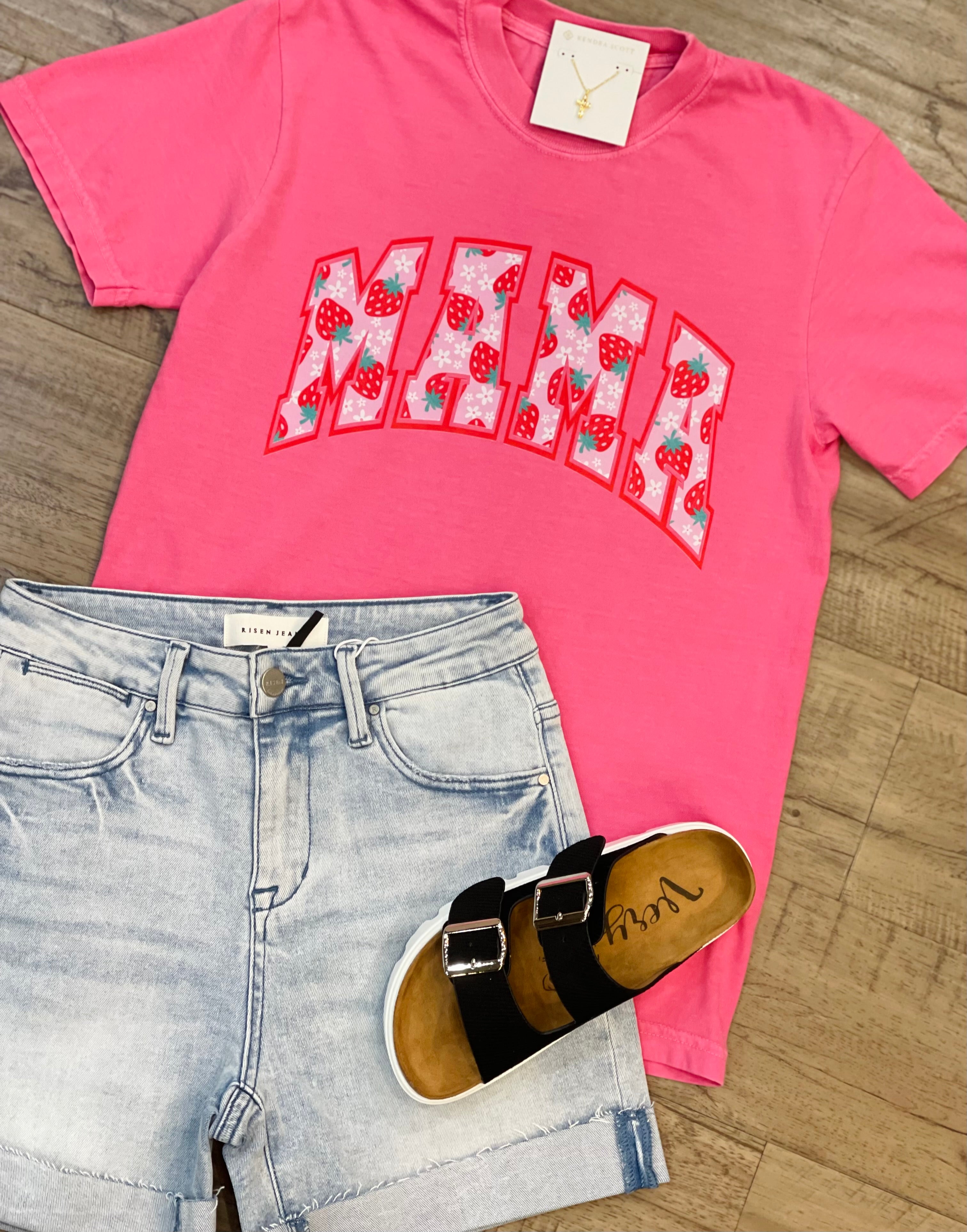 Mama Strawberry Tee