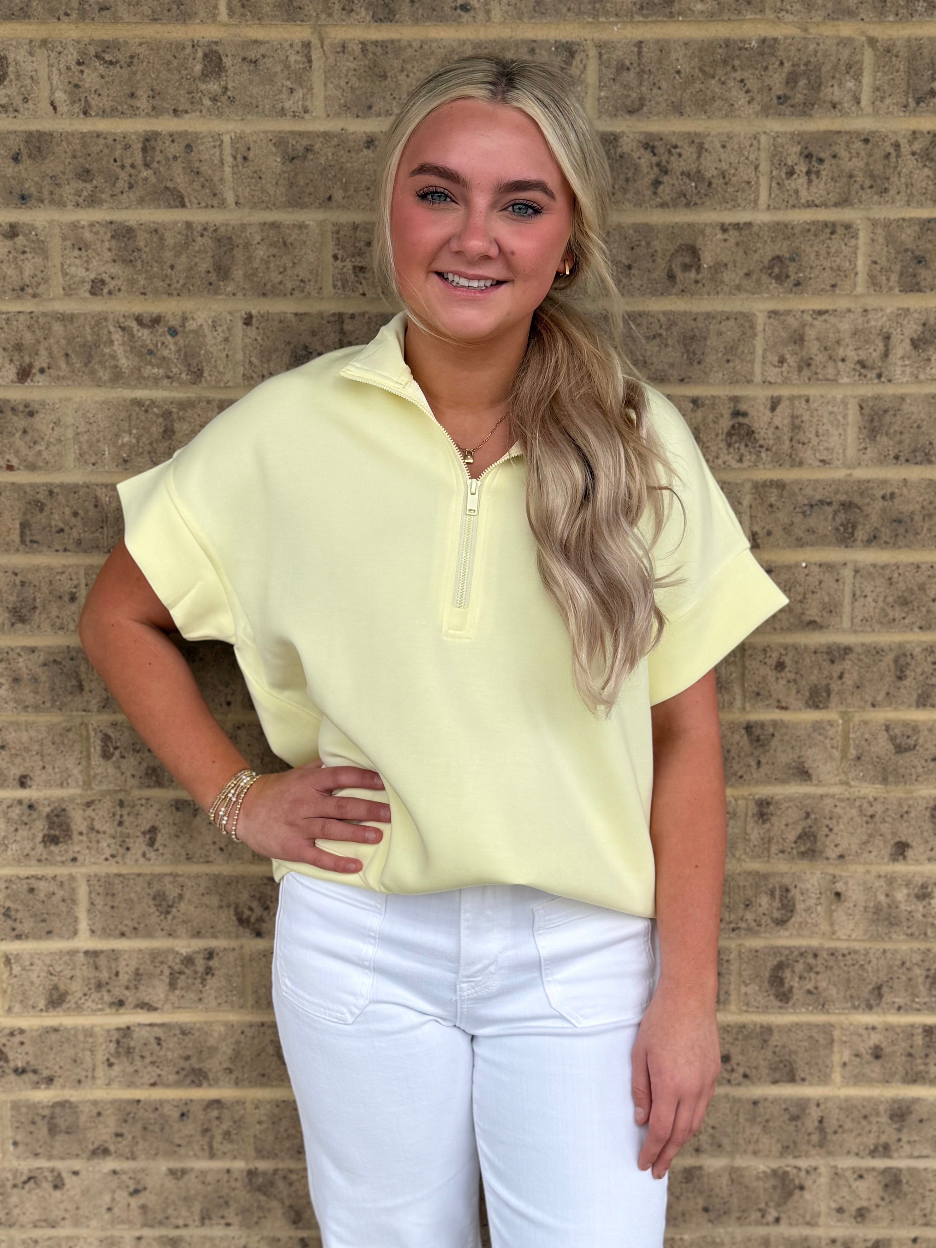 Mackenzie Luxe Quarter Zip