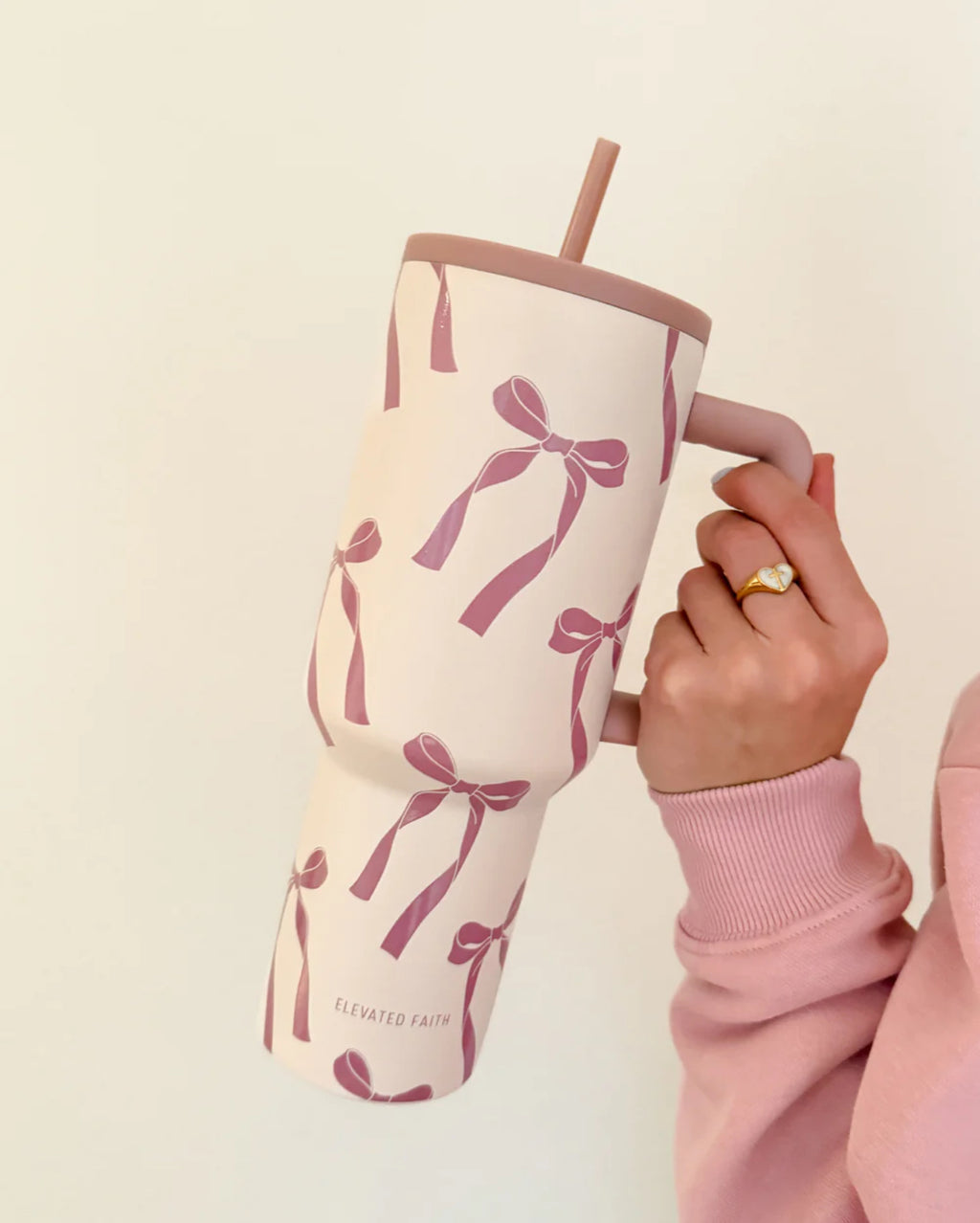 Bows 40 oz Ascend Tumbler by Elevated Faith