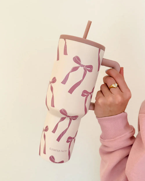 Bows 40 oz Ascend Tumbler by Elevated Faith