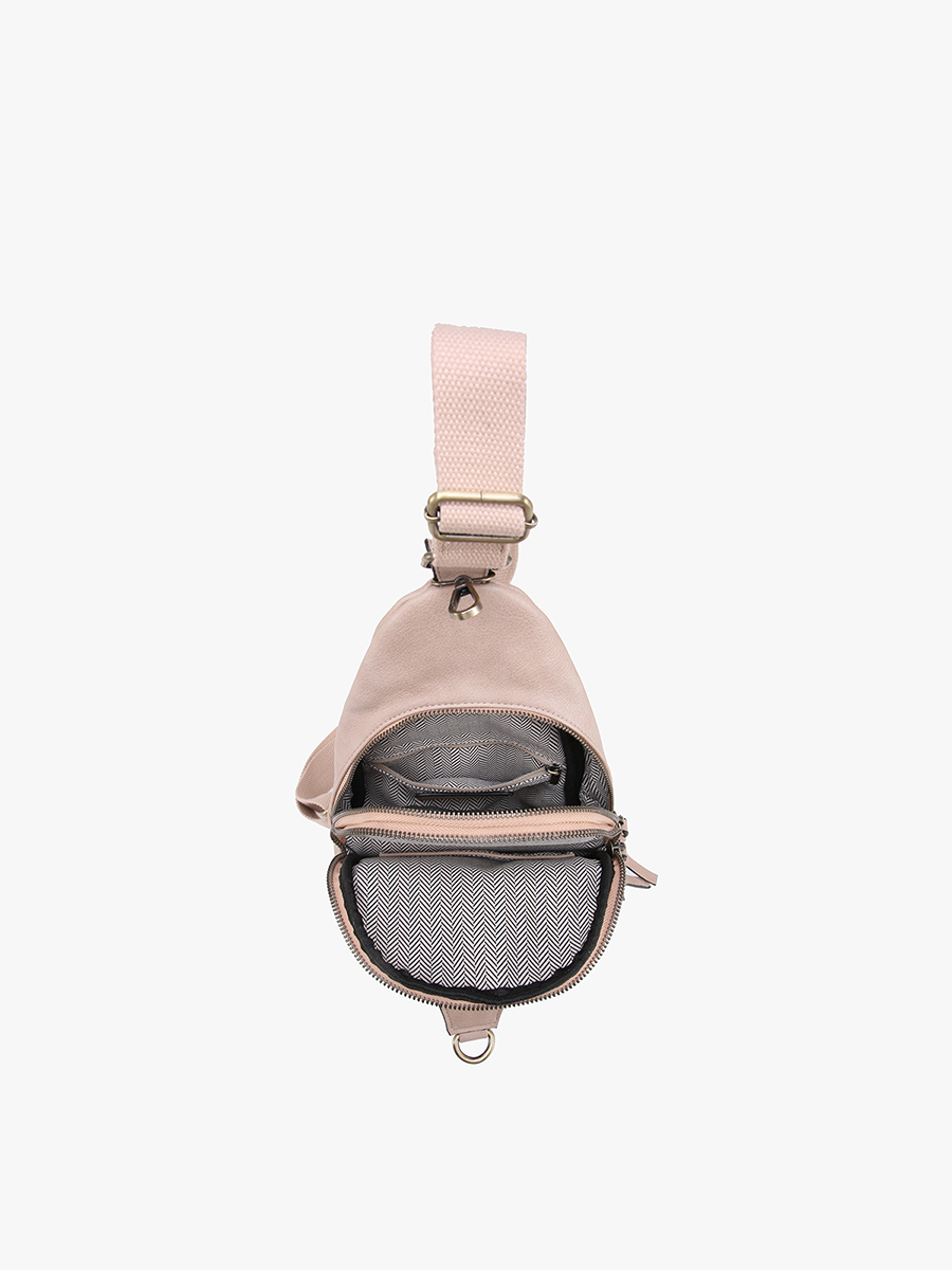 Nikki Dual Compartment Crossbody Sling Bag | M2342