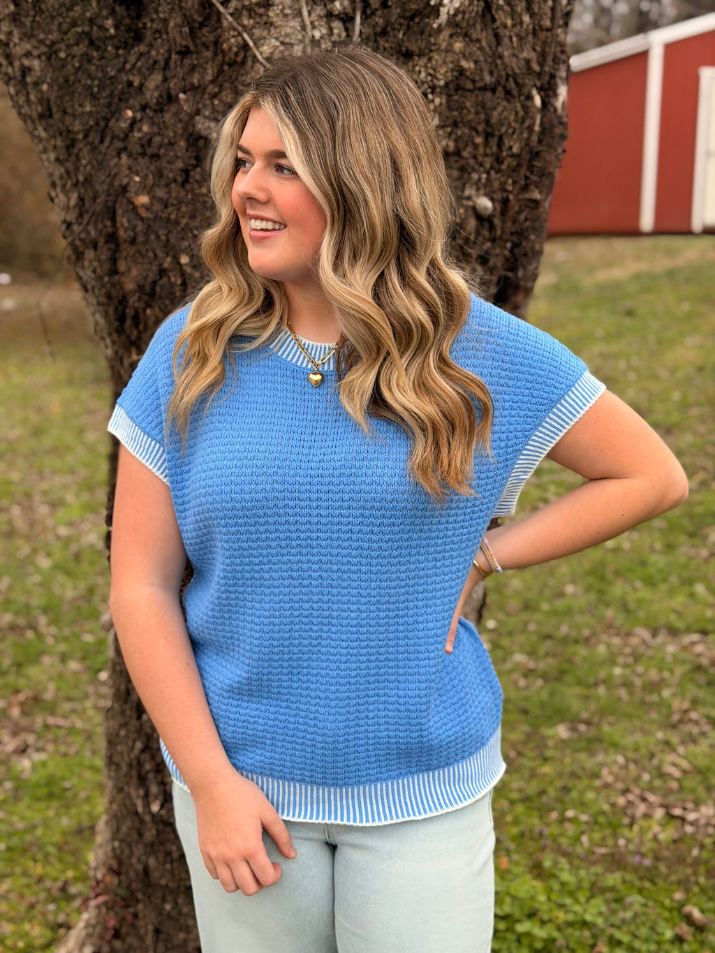 Sadie Summer Knit Sweater Top
