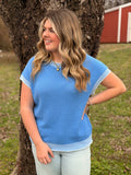 Sadie Summer Knit Sweater Top