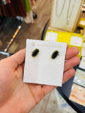 Ellie Earring Gold Black
