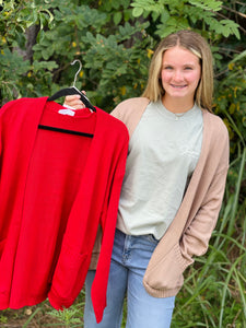 Olivia Open Front Cardi
