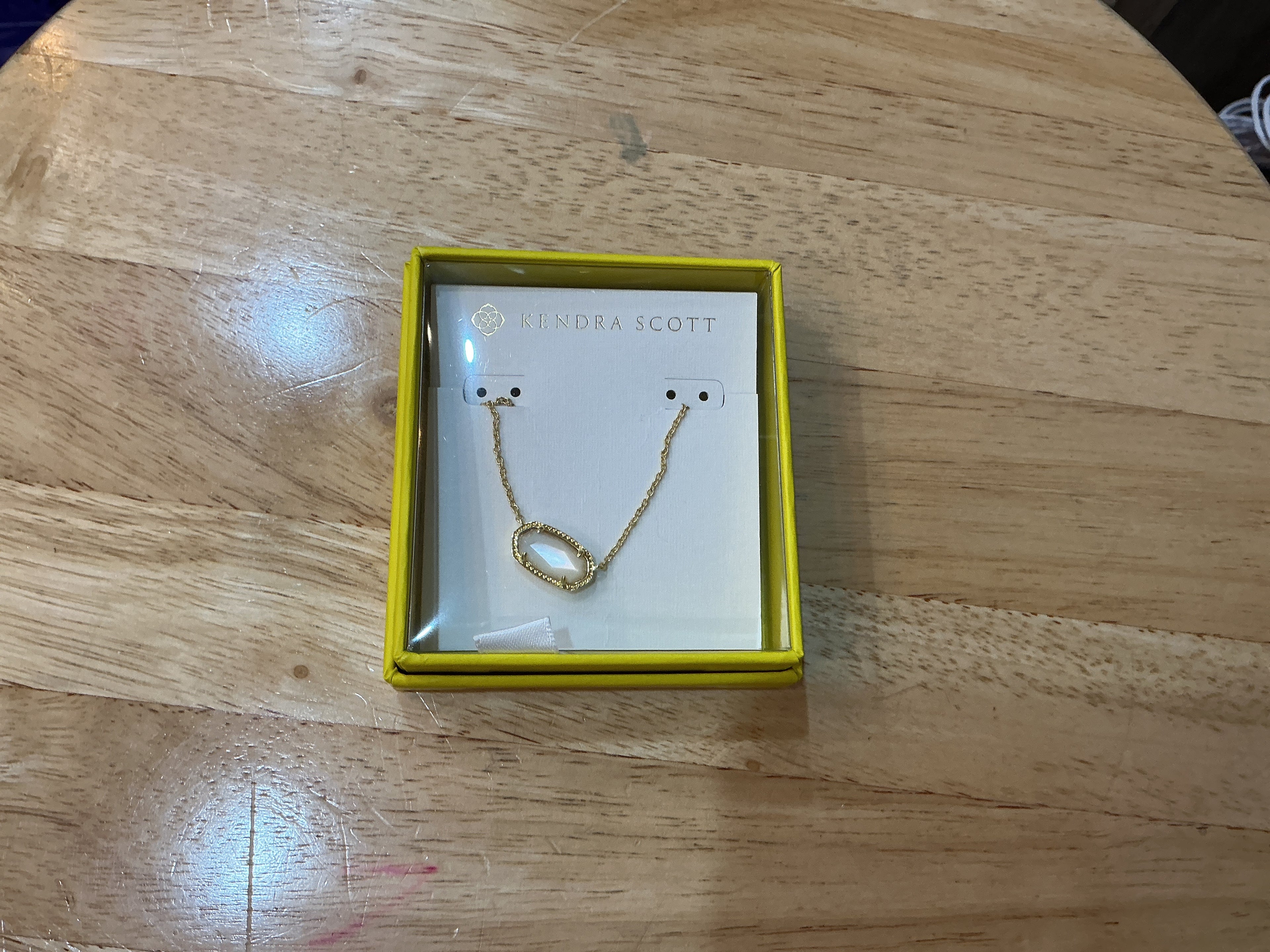 Elisa Boxed Pendant Necklace