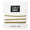 Lulu Mac Gold Bracelet Set
