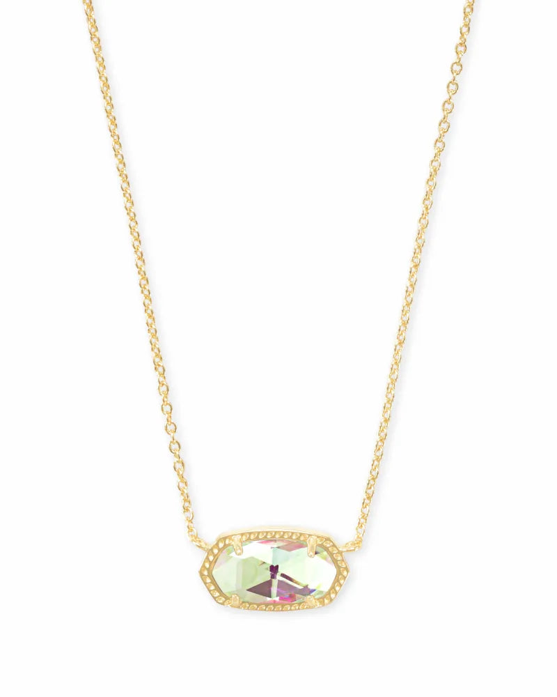 4217716753 Elisa Gold Dichroic Glass Nck