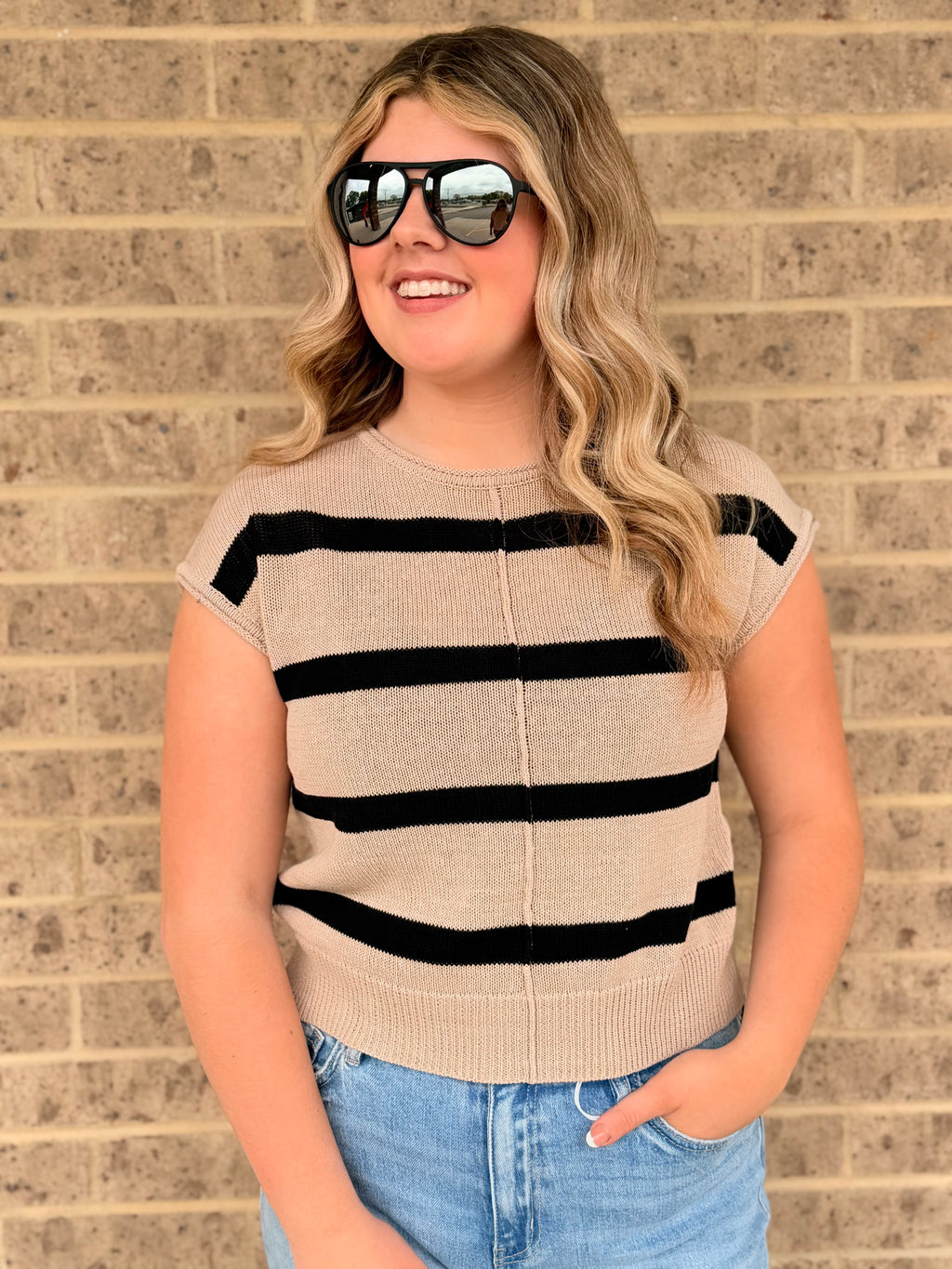 Jackie Knit Top