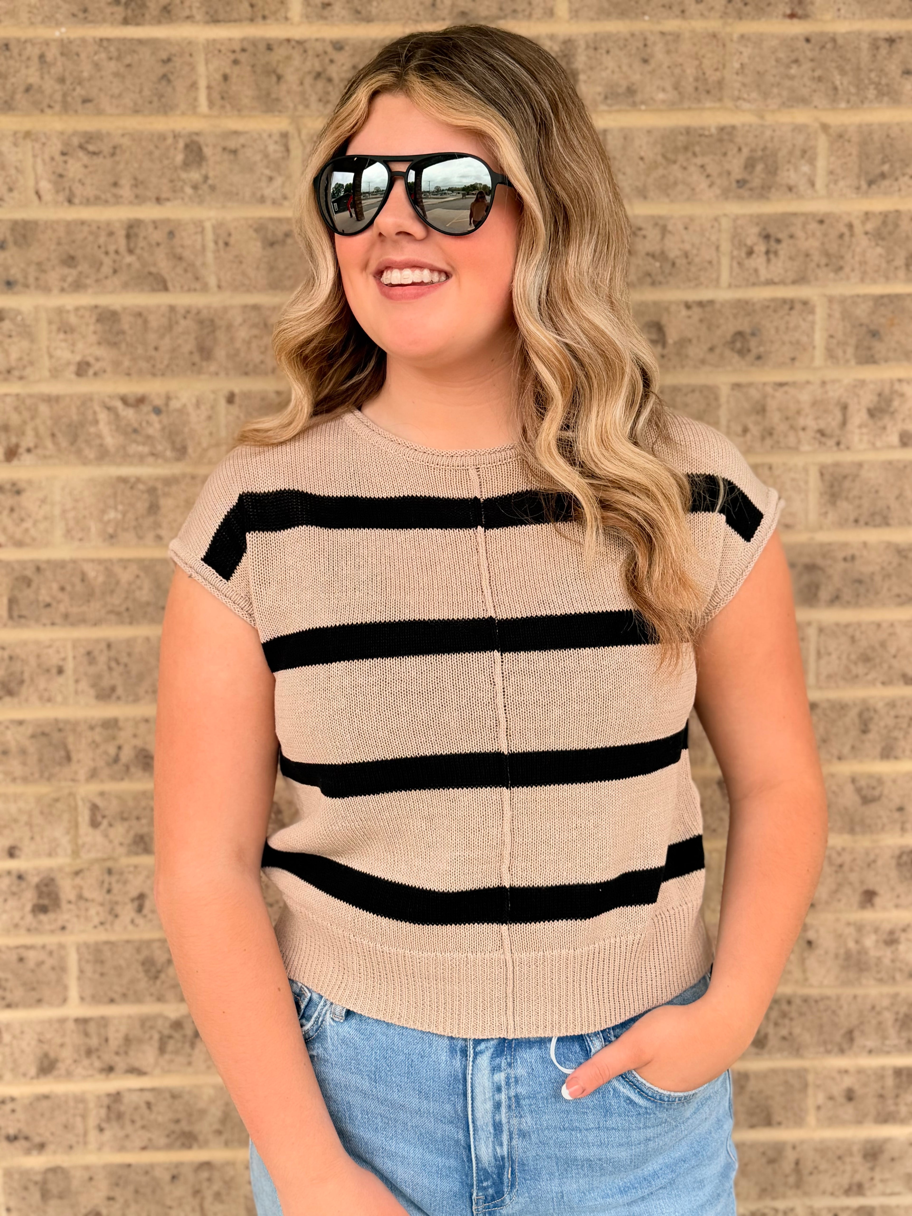 Jackie Knit Top