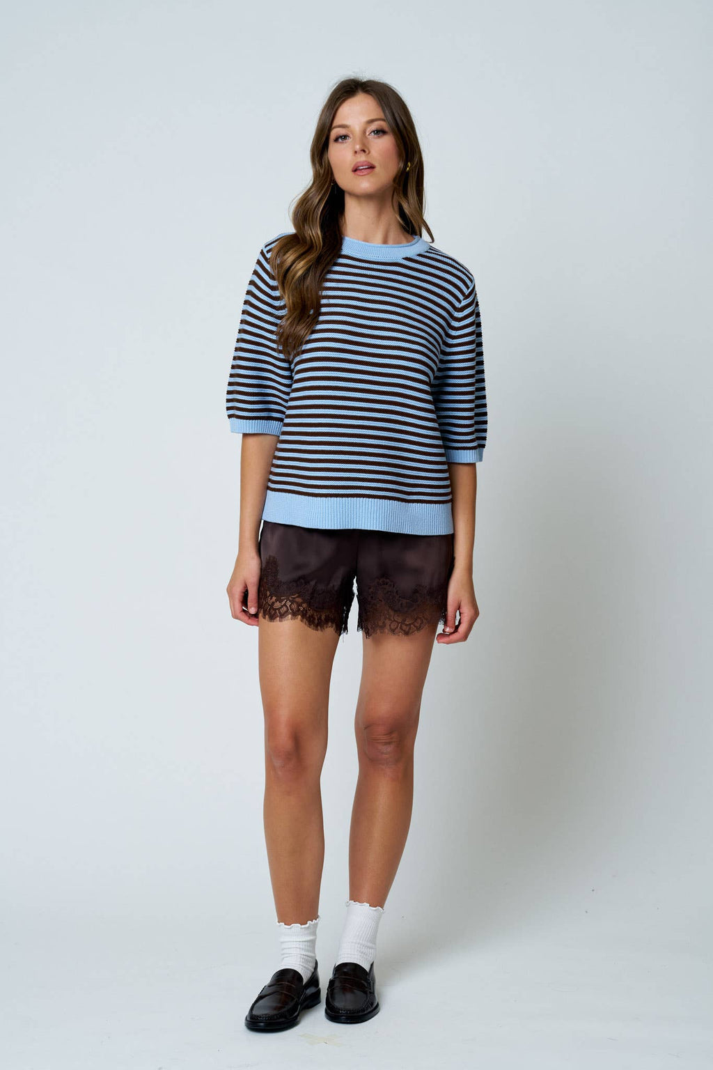 Laramie Striped Crew Neck