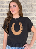 Horseshoe Sweater Top