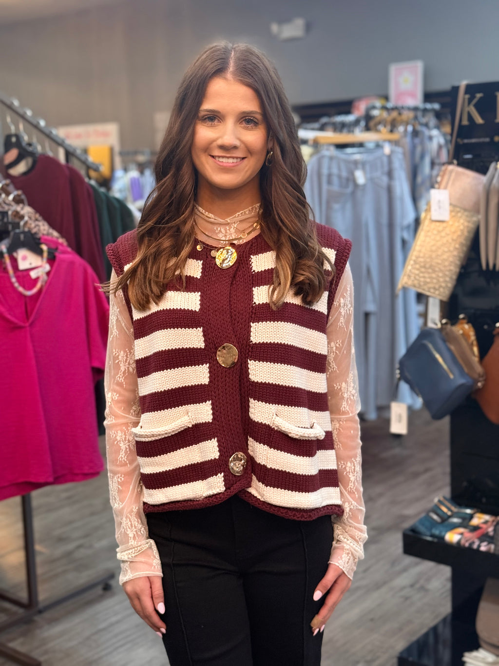 DAVI STRIPED TOP