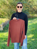 Hazel Mock Neck Top