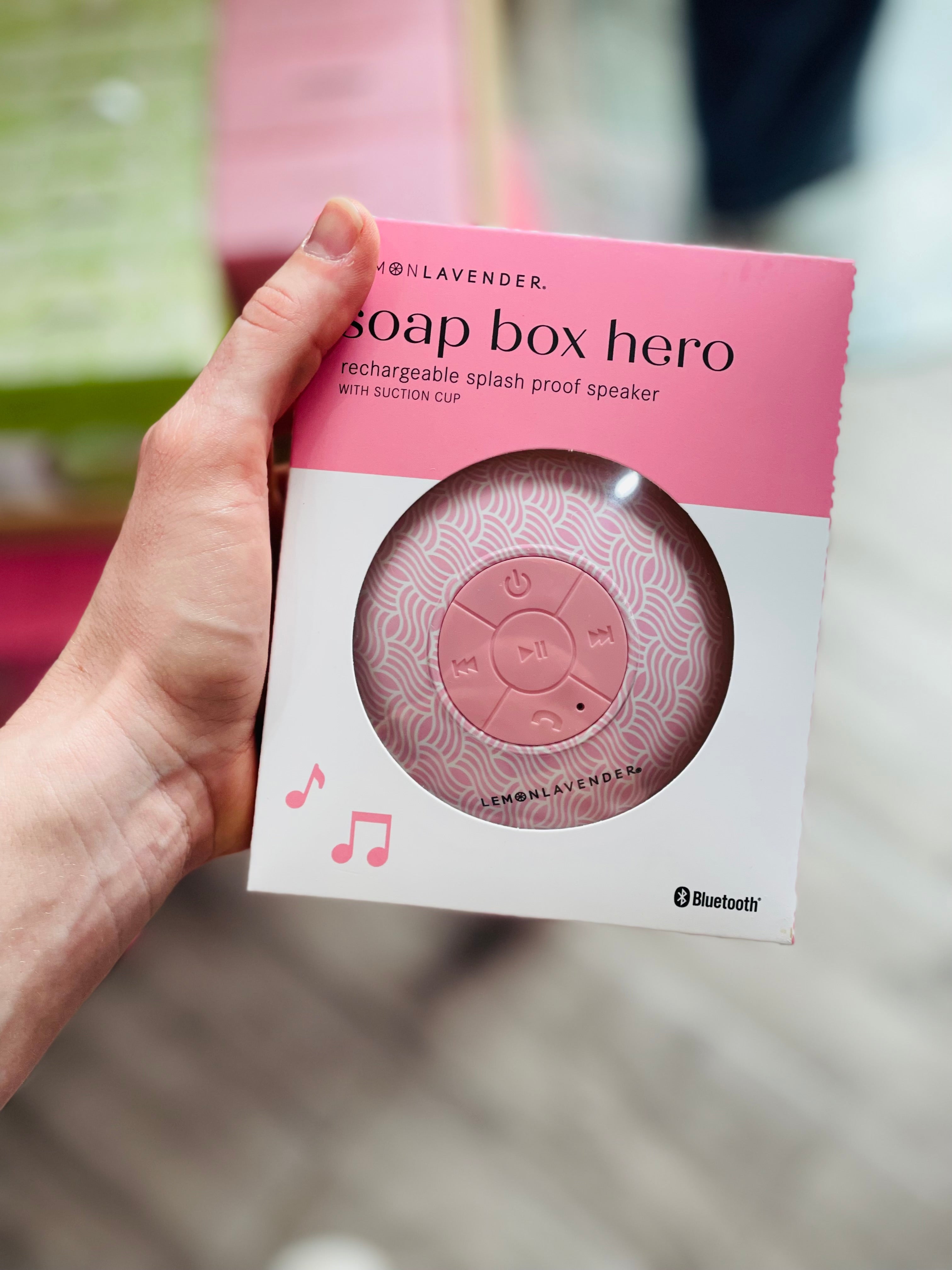 SOAP BOX HERO RECHARGEABLE SPLASH PROOF SPEAKER